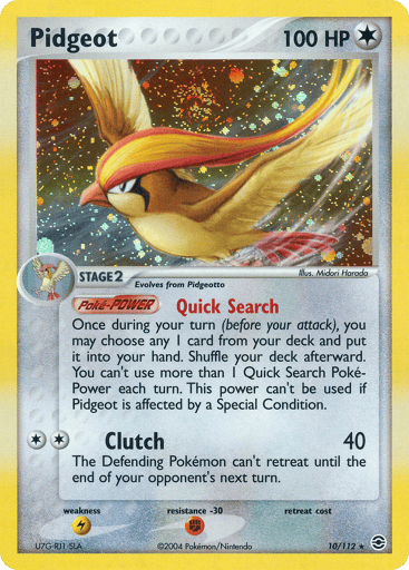 Pidgeot - EX FireRed & LeafGreen (Holo)